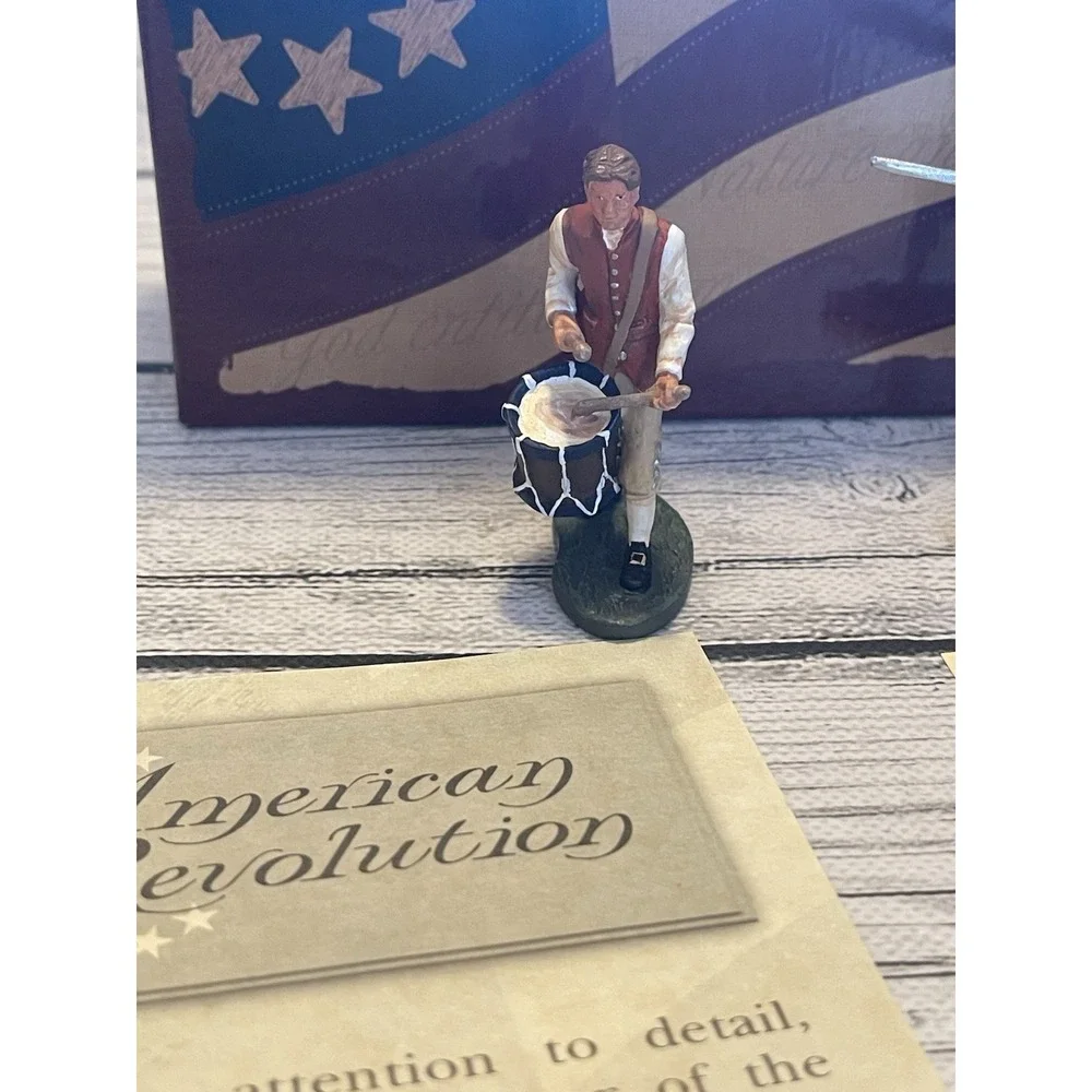 NIB W Britain 17214 American Command Set 2 Metal Soldiers